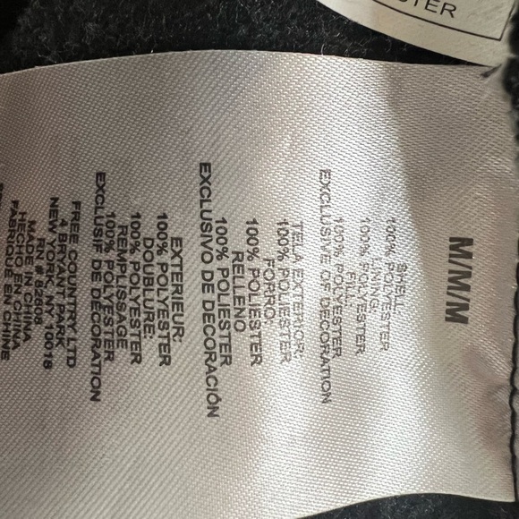 Free Country Frore Sweater-Knit Fleece Jacket - Men's Size Medium - Picture 9 of 9